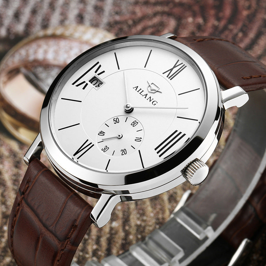 Large Dial Independent Mechanical Watch
