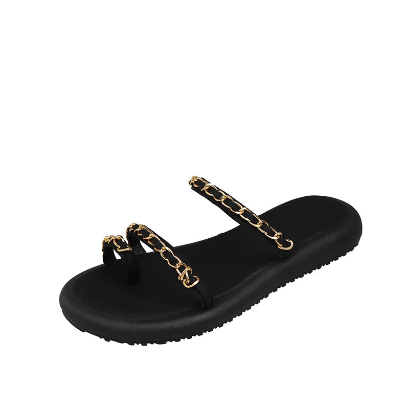 Women's Fashion Retro Casual Thick Bottom Sandals