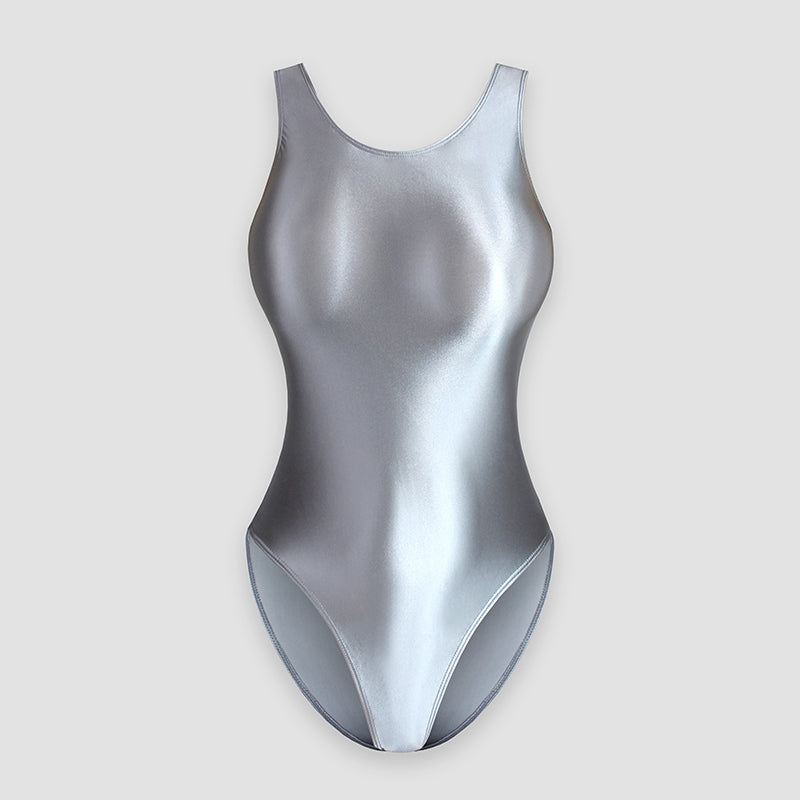 Women's Gymnastics One Piece Swimsuit Vest With Crotch