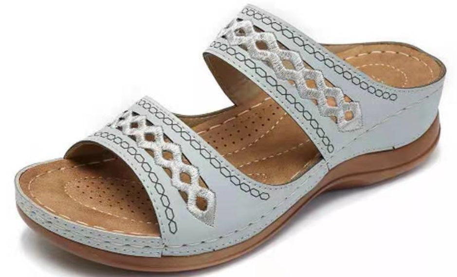 Handmade Stitching Hollow Casual Comfy Sandals