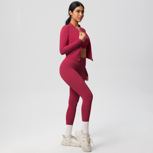 Tight Yoga Vest Jacket Beauty Back Exercise Bra Outdoor Yoga Clothes