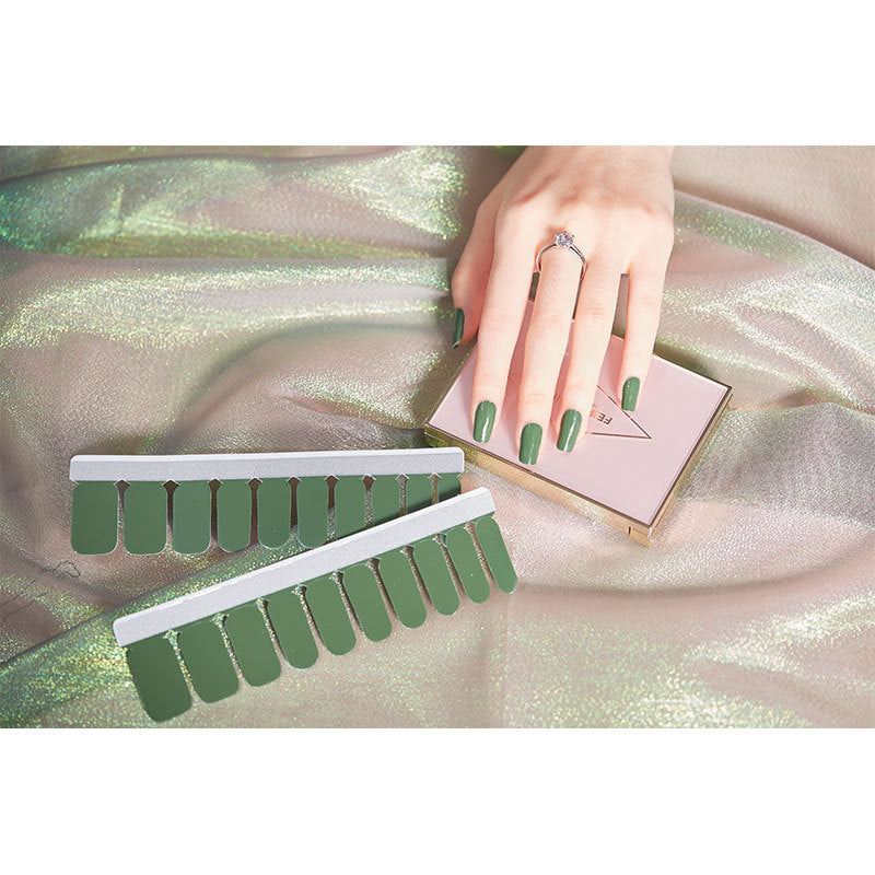 European And American Cross-border Tearable Color Nail Stickers