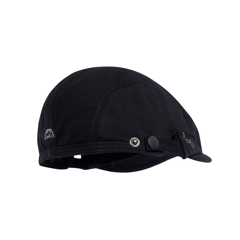 Beret Worn Backward Versatile For Women All-match For Autumn And Winter