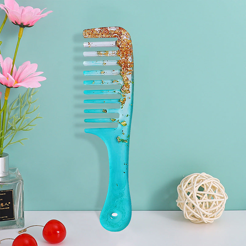 Women's Popular Comb Mold Crystal Glue