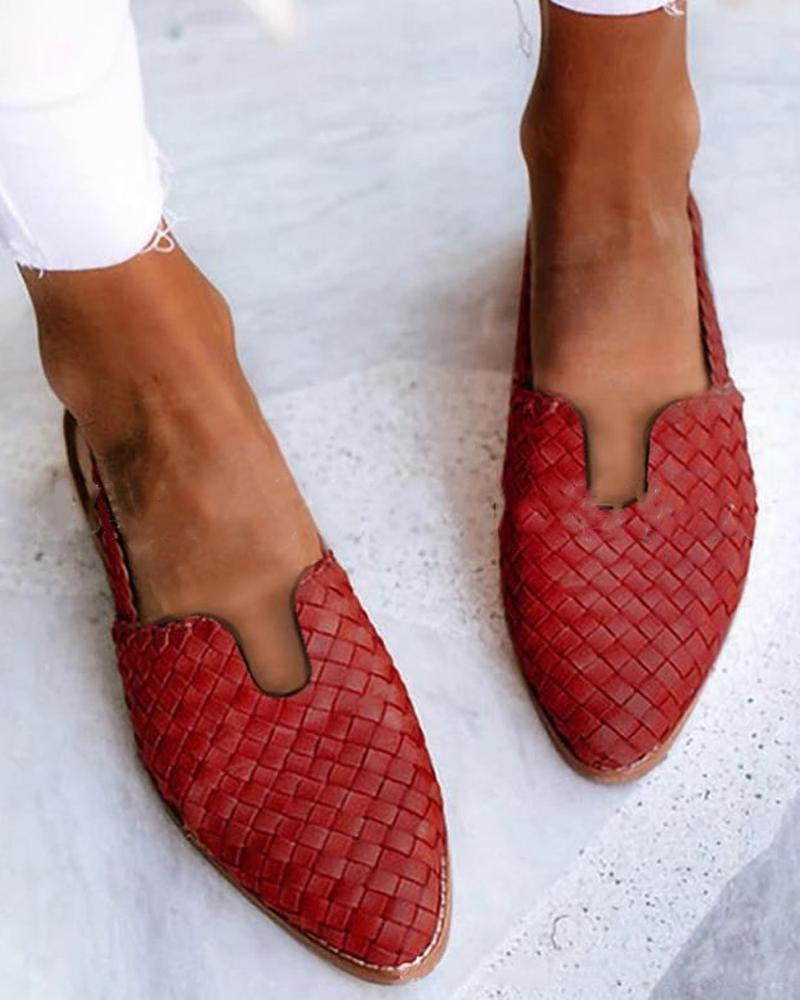 Womens Plus Size Flat Low Heel Sandals