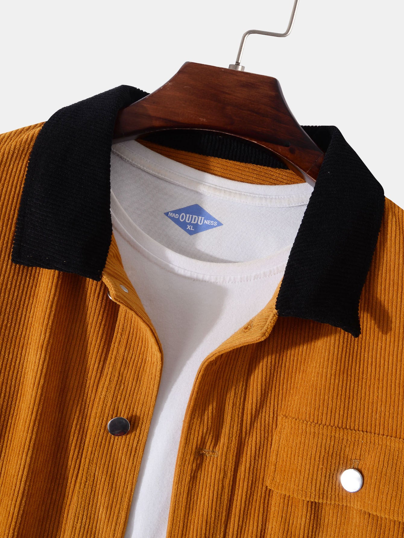 Long Sleeve Men's Jacket European And American Top Solid Color