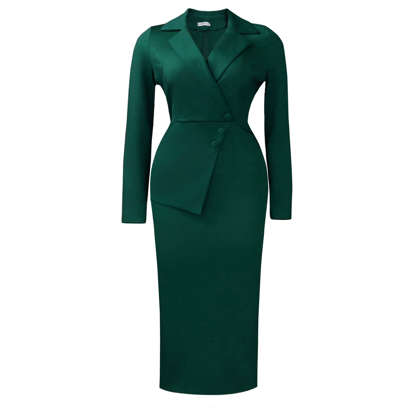 Women's Elegant High-Waisted African Dress