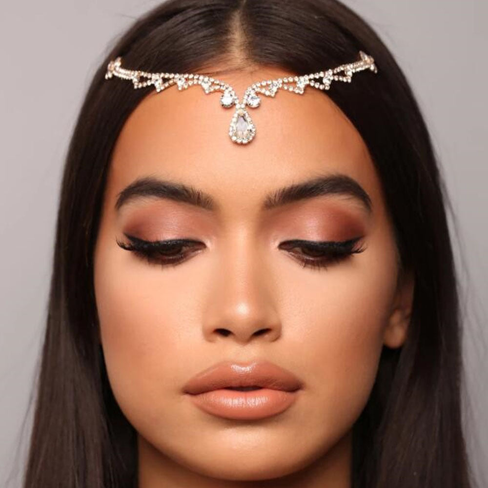Simple droplet forehead chain