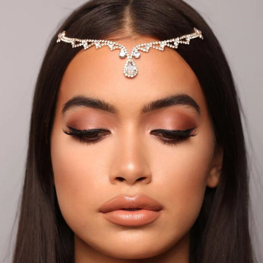 Simple droplet forehead chain