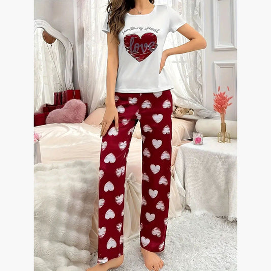 New Letter Printed Homewear Suitable For Daily Wear Suit