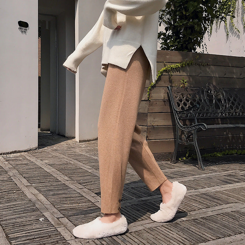 Draping Harlan Carrot Pants