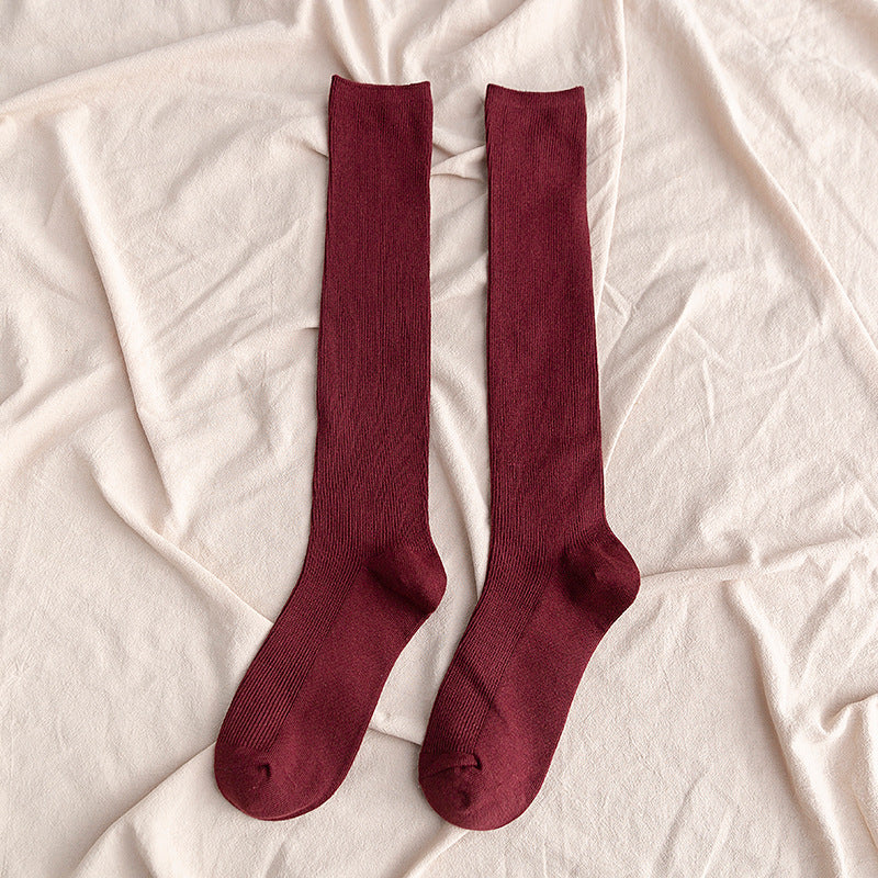 South Korea Japanese jk middle tube knee-length street half-high tube ins trendy socks