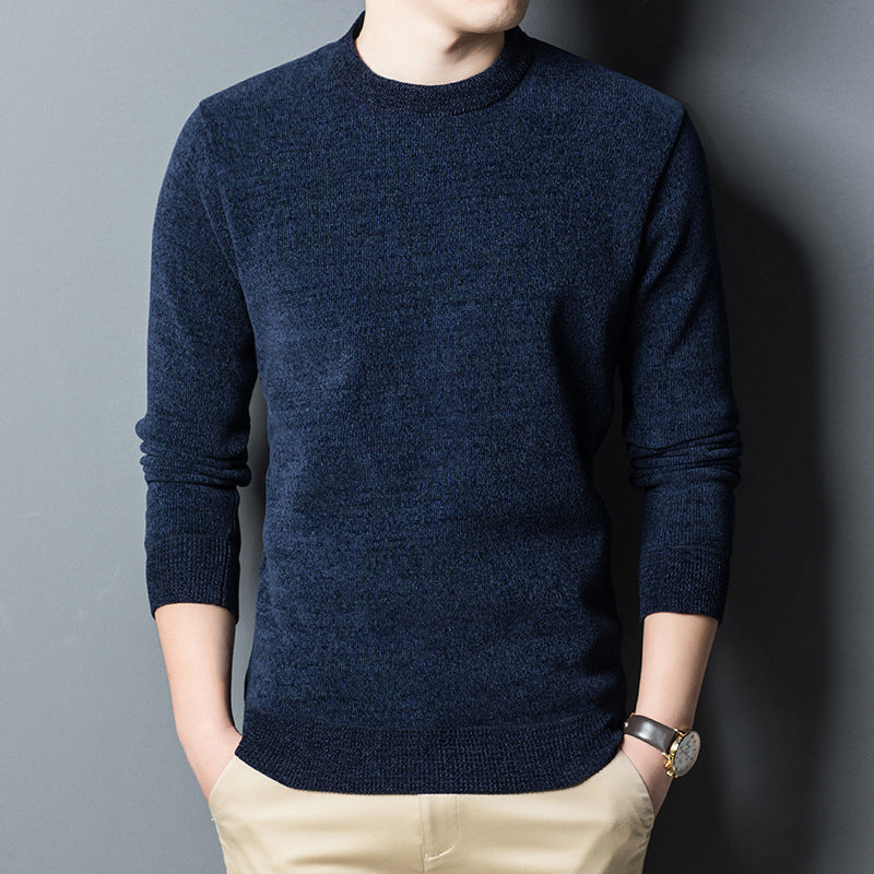 Men's Young And Middle-aged Loose Bottoming Sweater