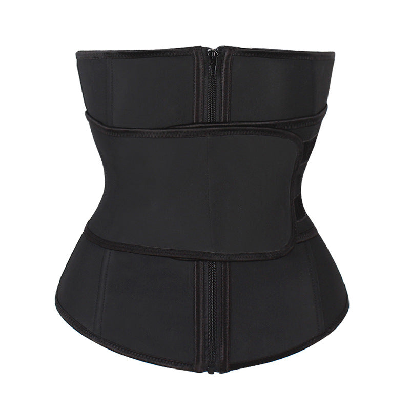 Rubber belly corset
