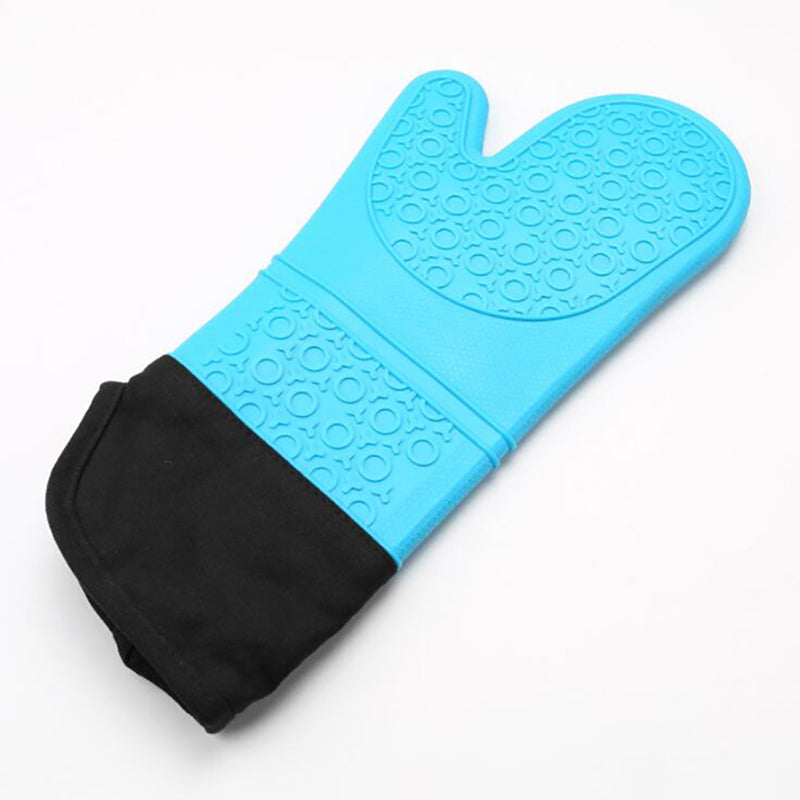 Long thick silicone insulated gloves