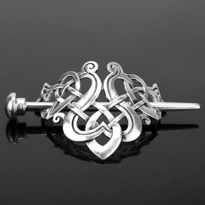 Knotted hairpin hairpin clip rod
