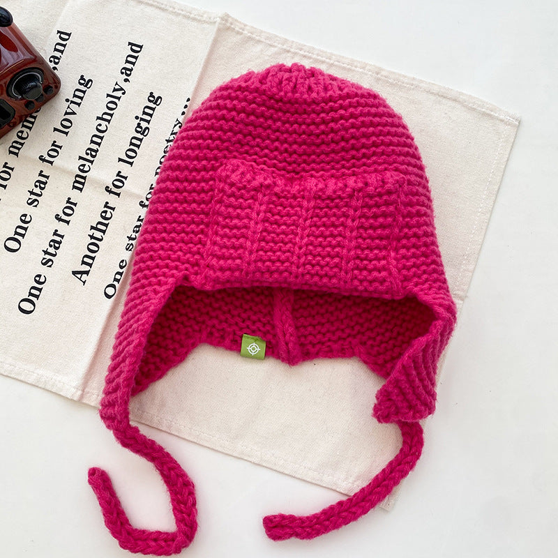 Ear CapWomen's Knitting Wool Hat Cute