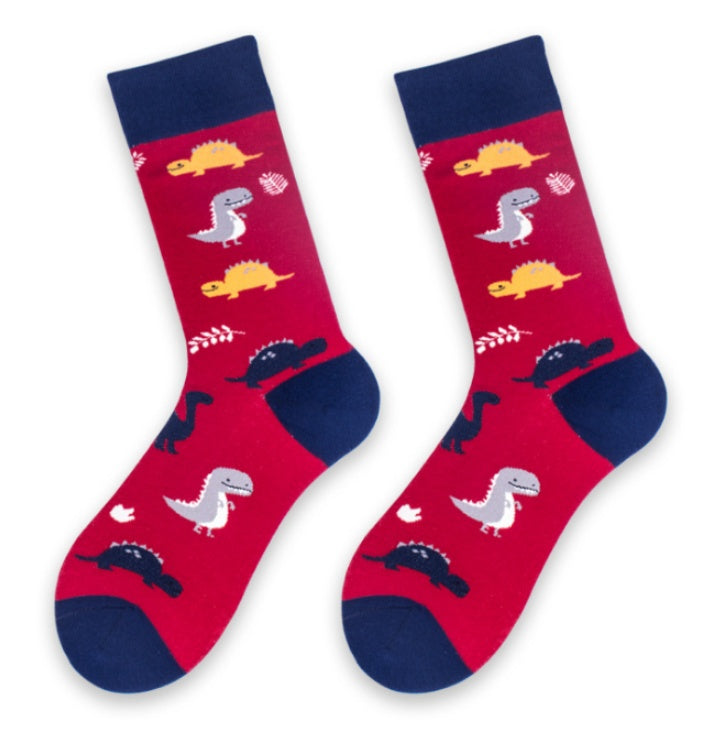 Personality and creativity hit color cotton socks