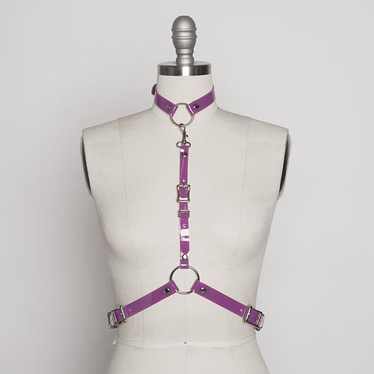 Shiny PVC vinyl sling