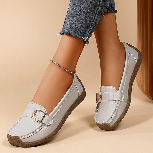 Loafers Casual Women's Soft Bottom Comfortable Flat Shoes