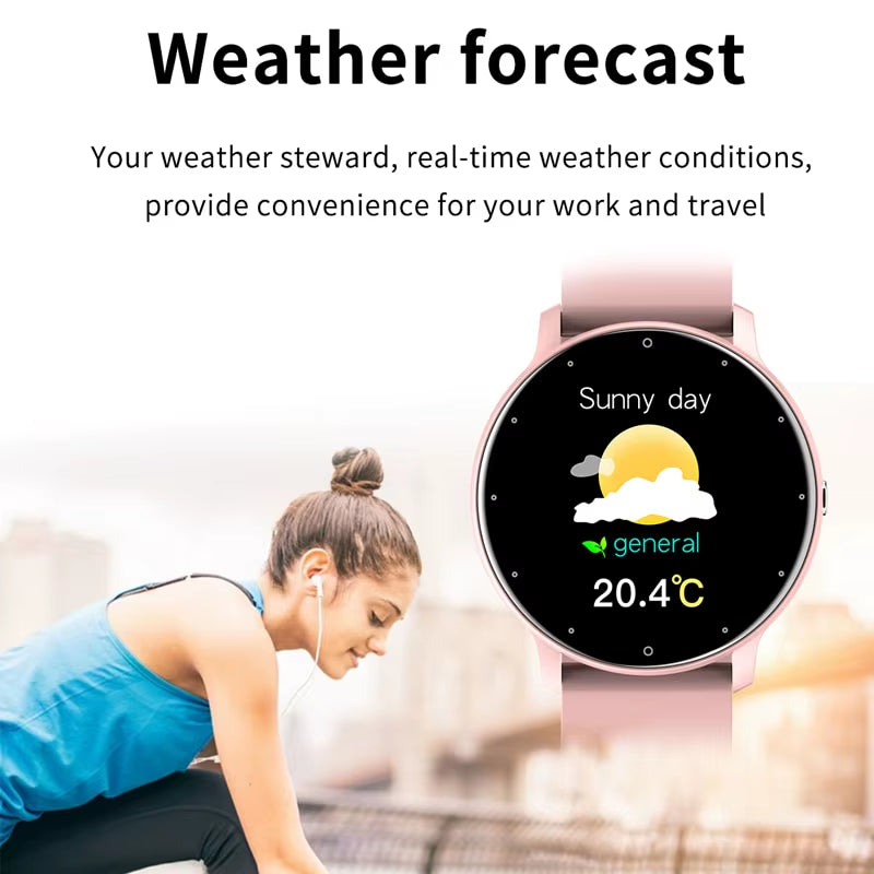 Smart Watch Men Women Full Touch Screen Sport Fitness Watch Man IP67 Waterproof Bluetooth for Android IOS Smartwatch Men