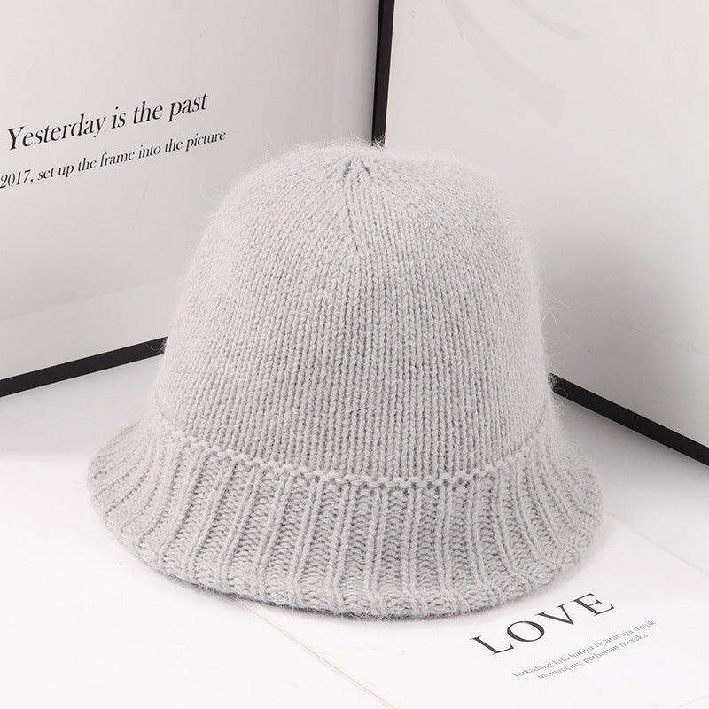 Top Basin Knitted Warm Plush Hat