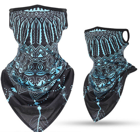 Windproof printed magic turban