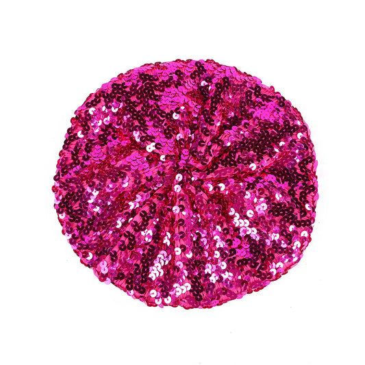 Color Sequins Of Nightclub Dress Beret