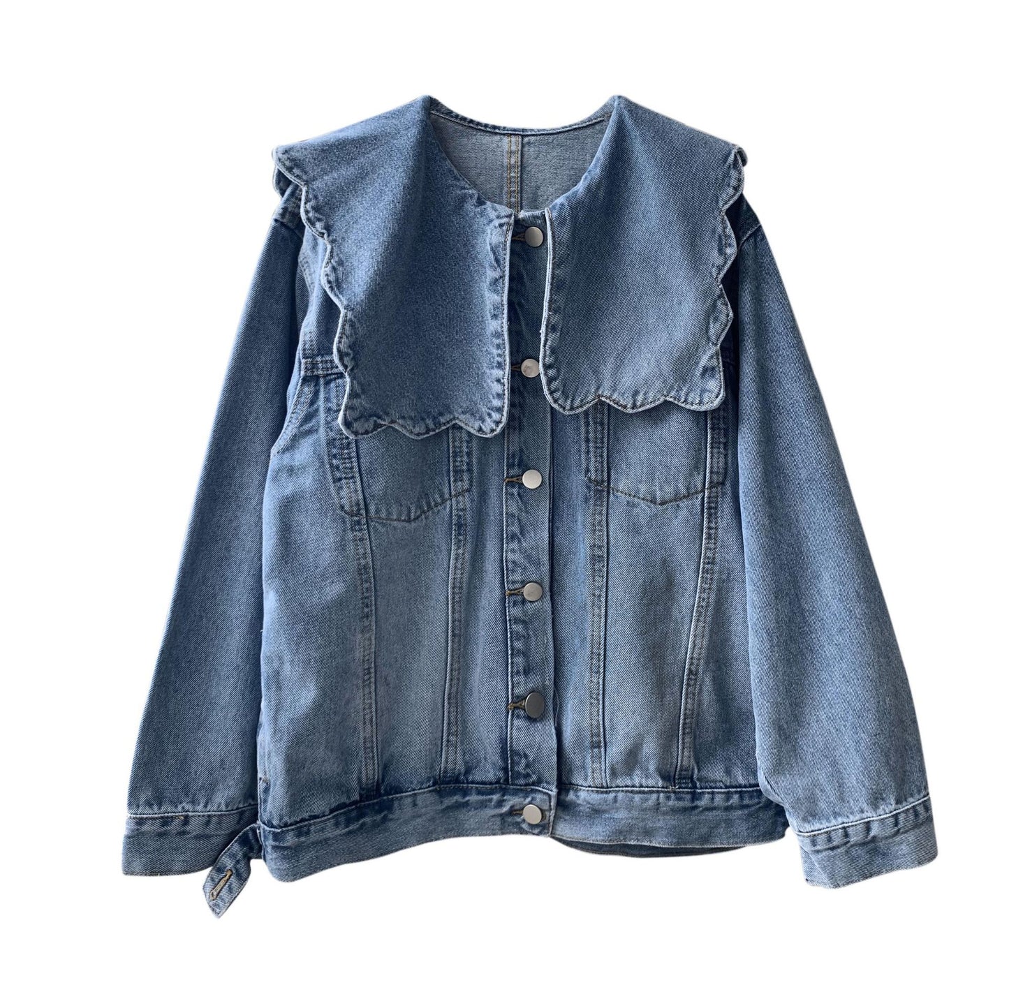 女性用エイジリデューシングかわいいドールカラー ジャケット