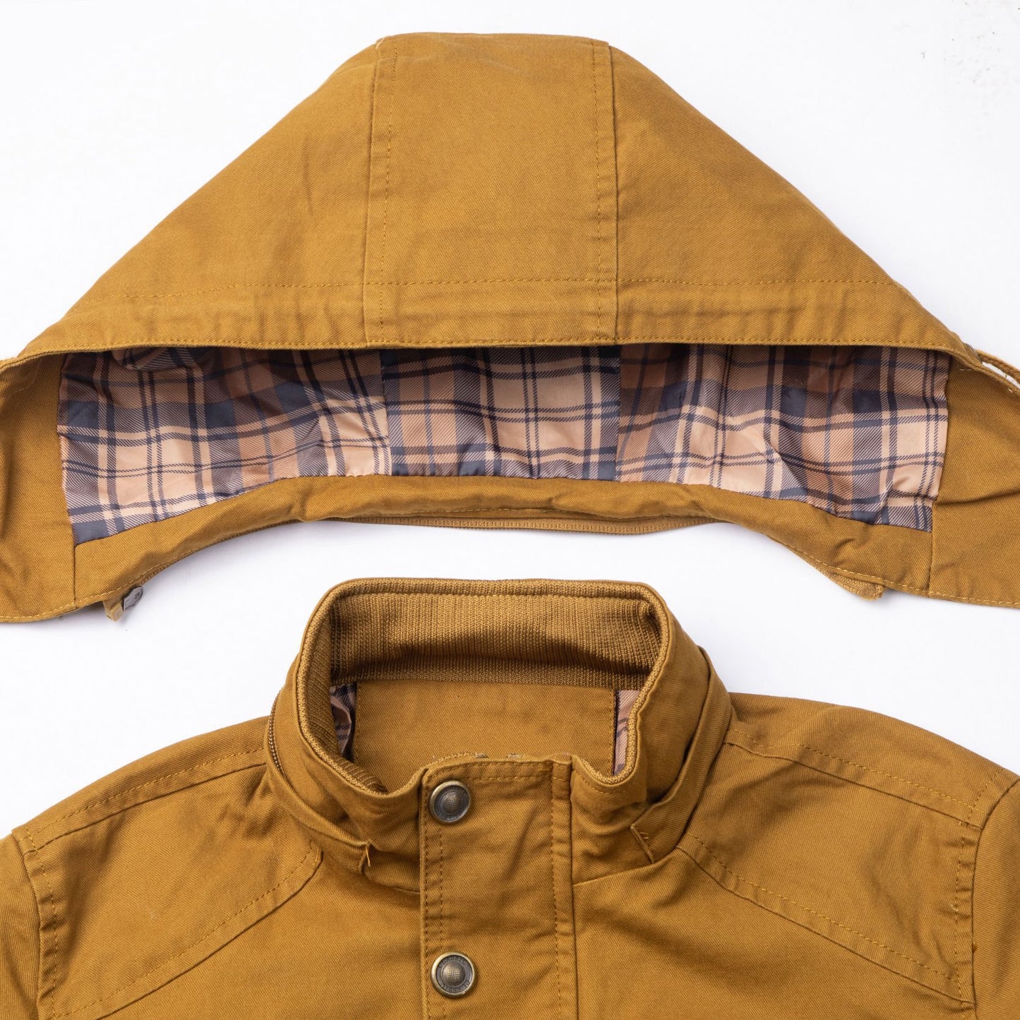 European And American Men's Plus Size Jacket Hooded Windbreaker