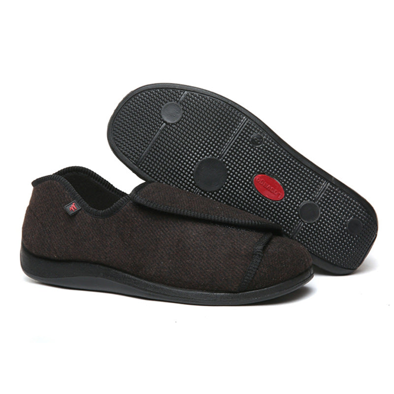 Widened Adjustable Care Comfortable Flats