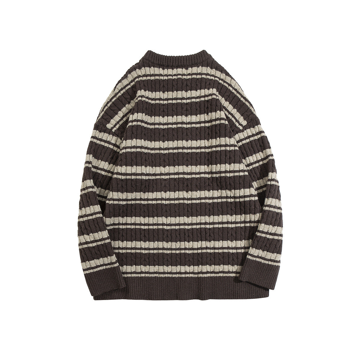 Winter Retro Couple Sweater Round Neck