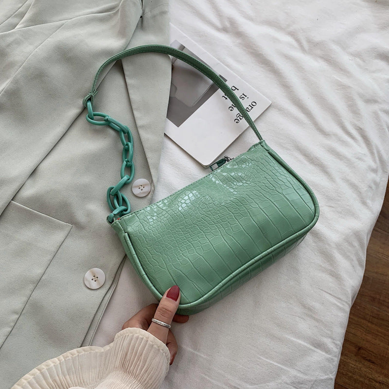 Women's fashion square shoulder bag