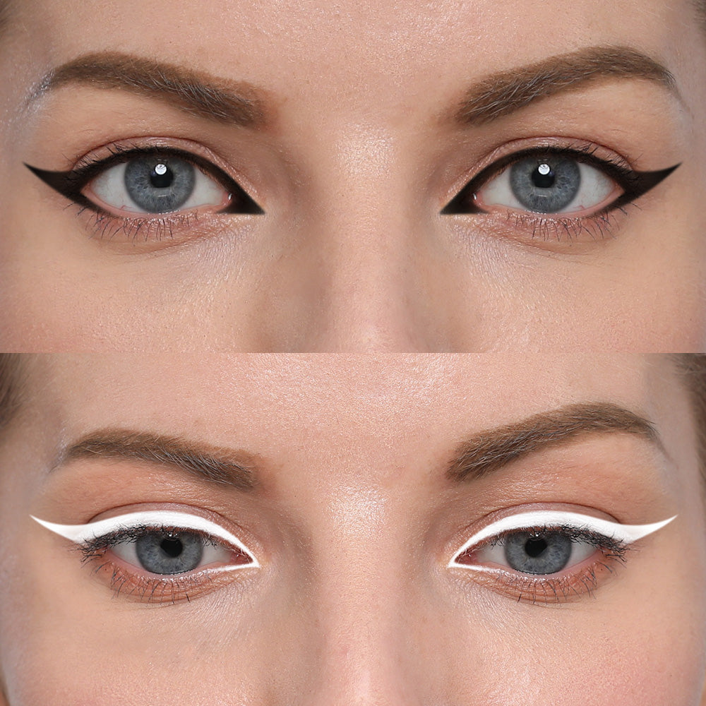 Simple And Smudge-free Long-lasting Double-ended Eyeliner