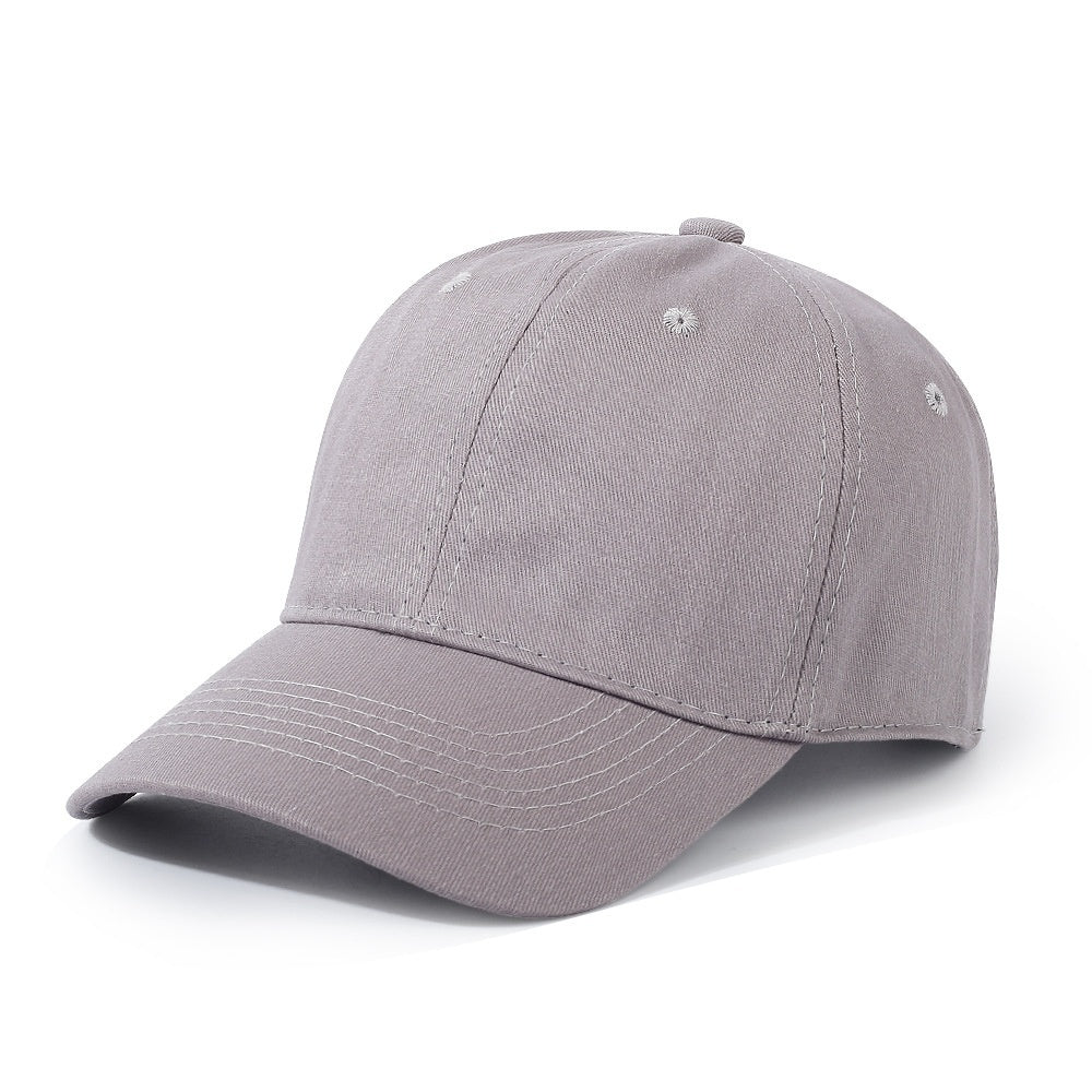 Soft Top All-matching Hat R Letter Baseball Cap For Women