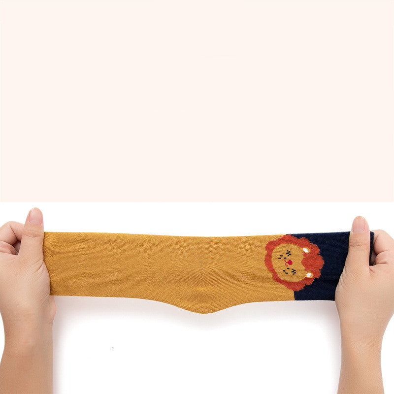 Children's Spring And Autumn Sports Cotton Socks