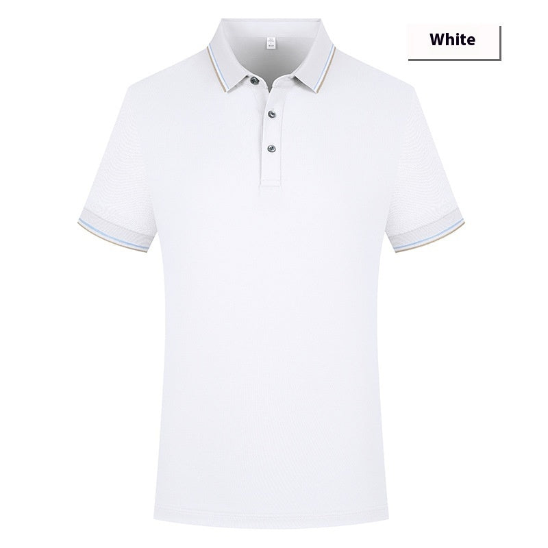 Polo Shirt Lapel Short Sleeve