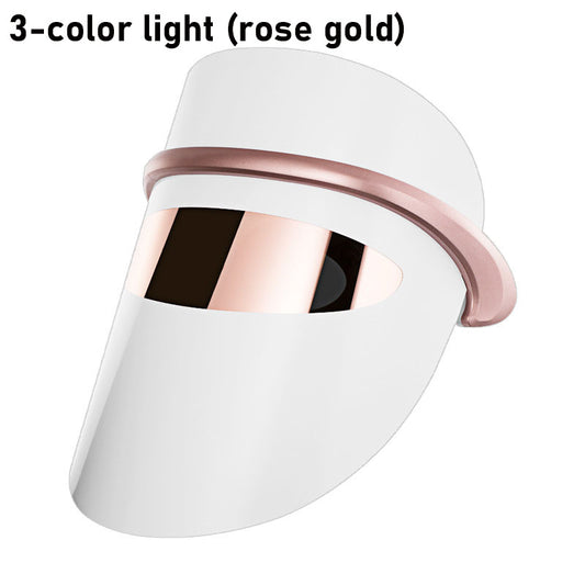 LED Syvfarvet Skønhedsmaske Foton Hudforyngelsesinstrument
