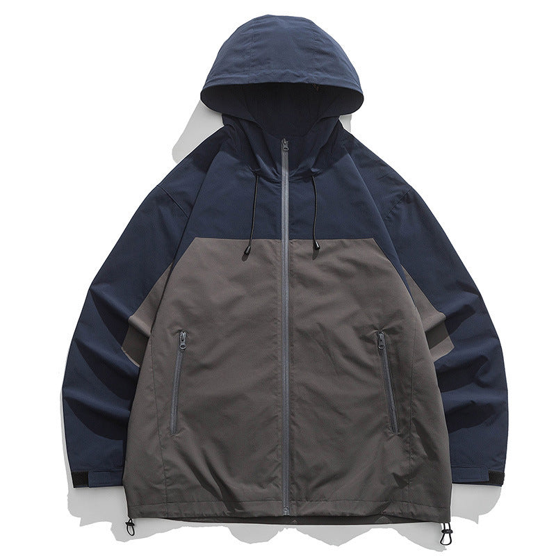 Spring And Autumn New Jacket Hooded Coat For Men