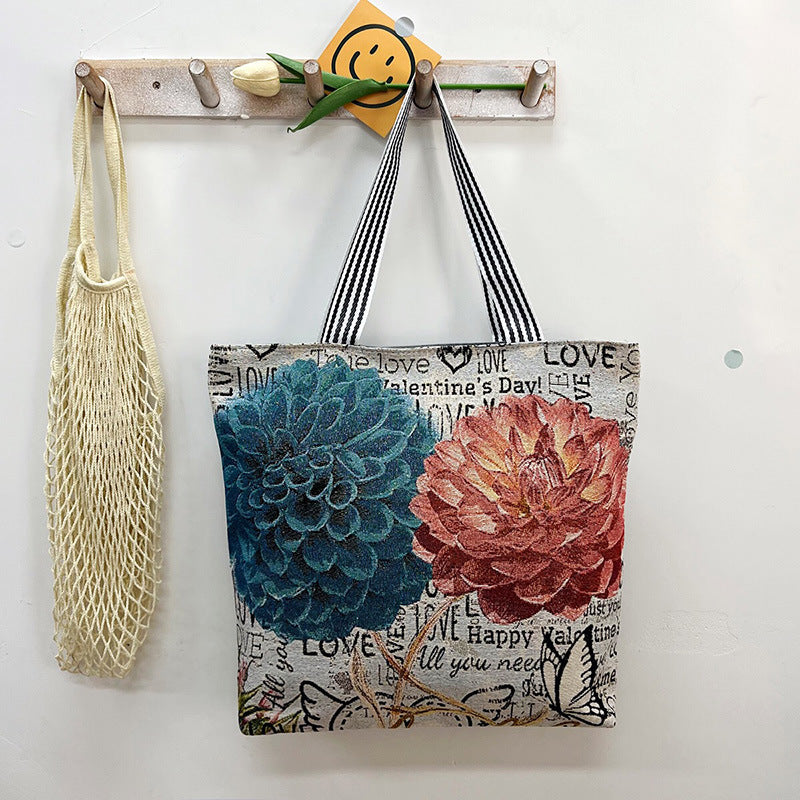 Fashion Casual Canvas Shoulder Bag Creativity