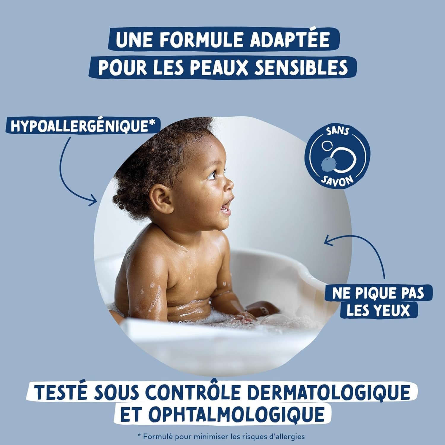 - Gel De Limpieza 3 En 1, 500 Ml, Para Rostro, Cuerpo Y Cabello, 92 % De Ingredientes De Origen Natural, Hipoalergénico, Desde El Nacimiento