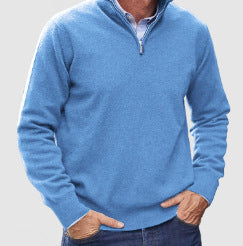 Men's European And American Long-sleeved Cashmere Undershirt