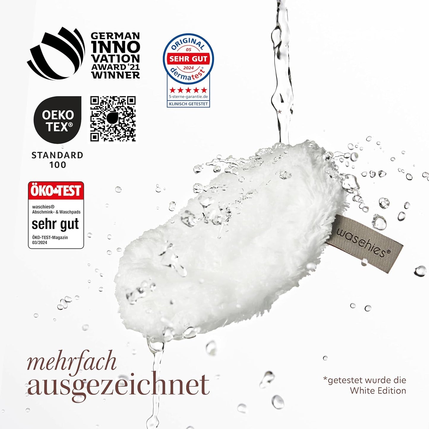 Juego De 6 Almohadillas Desmaquillantes – Albaricoque – Lavables, Reutilizables E Hipoalergénicas, Limpieza Facial Suave – Todos Los Tipos De Piel – Alternativa a Las Almohadillas De Algodón