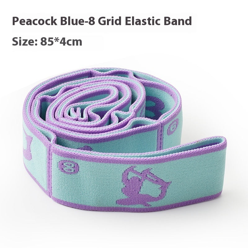 Children's Adult Digital Eight-grid Latin Dance Yoga Stretch Belt