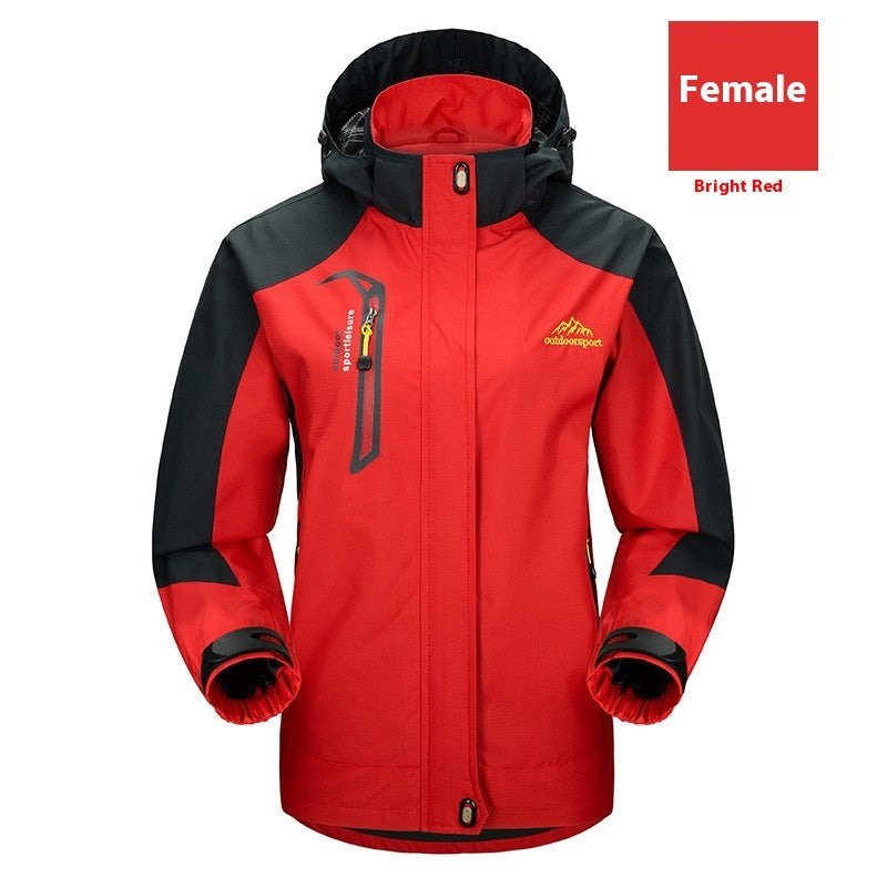 Spring And Autumn Thin With Shell Coat Outdoor Sports Workwear Coat Printing