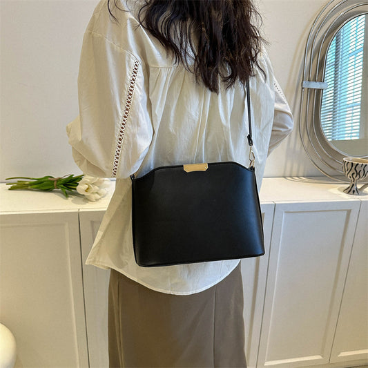 Large Capacity Shoulder Crossbody Bucket Shell Bag Cross-border