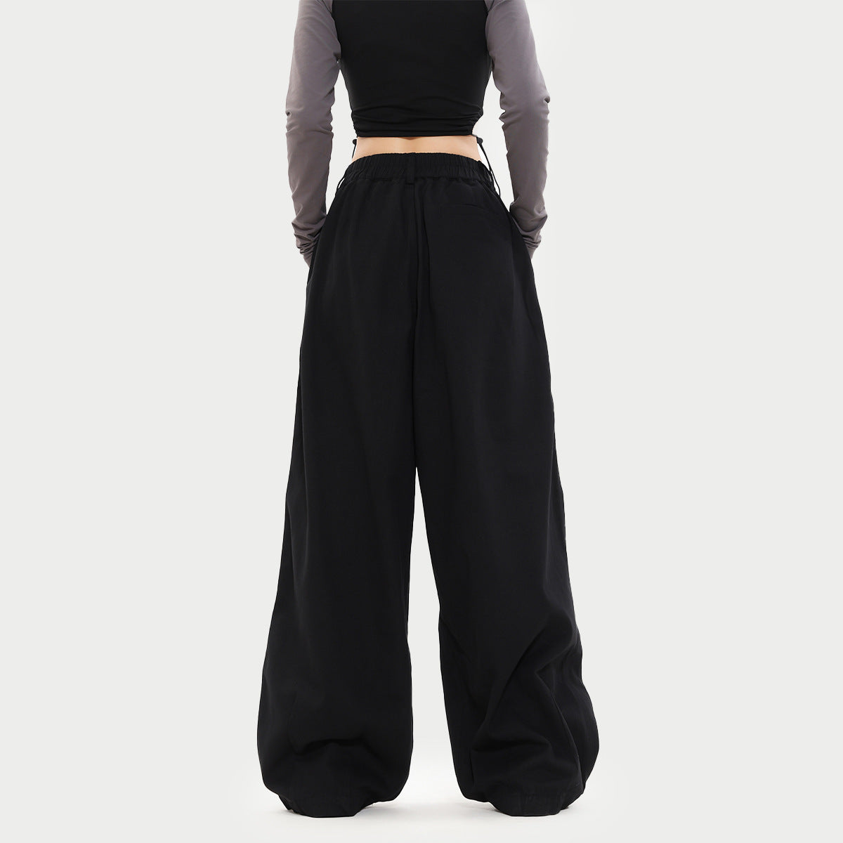Japanese Wide-leg Pants Draping Effect Women's Loose Sports Street Dance Pants