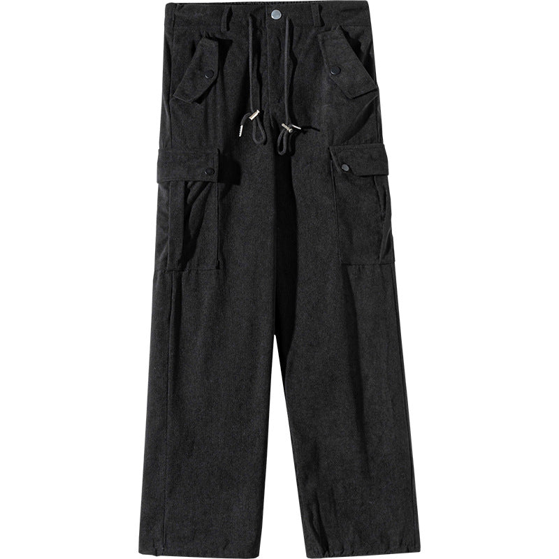 Women's Autumn And Winter High Waisted Loose Casual Pants