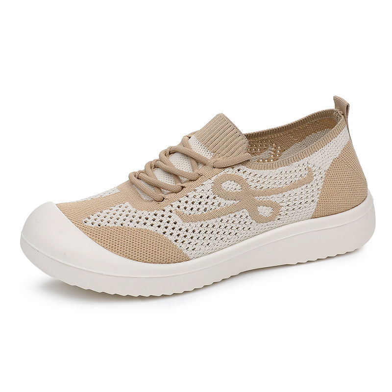 Female Retro Platform Sports Shoes Soft Bottom Comfortable