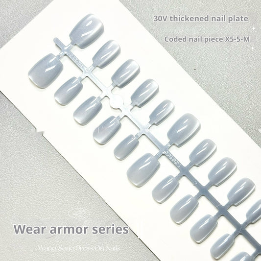 Solid Color Cat Eye 10 Blue Ice Cloud Ins Internet Celebrity Pure Want To Wear Armor